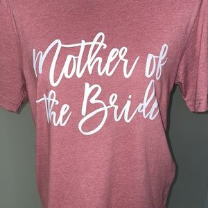 NWOT Laviva Sports med heather mauve, short sleeve Mother of the Bride t-shirt